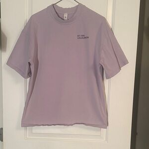 lululemon athletica Purple Short Sleeve Tee